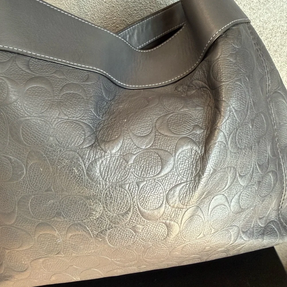 Coach Black and Brown Hobo Bag - Picture 10 of 16